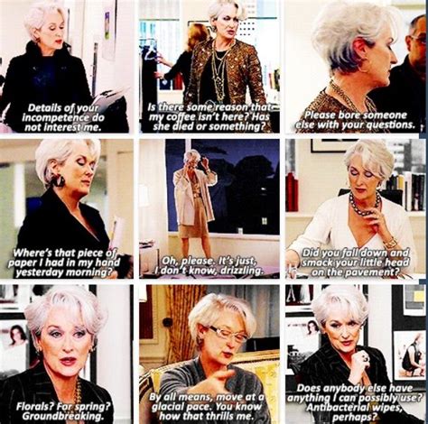 meryl streep the devil wears prada quotes|the devil wears prada online.